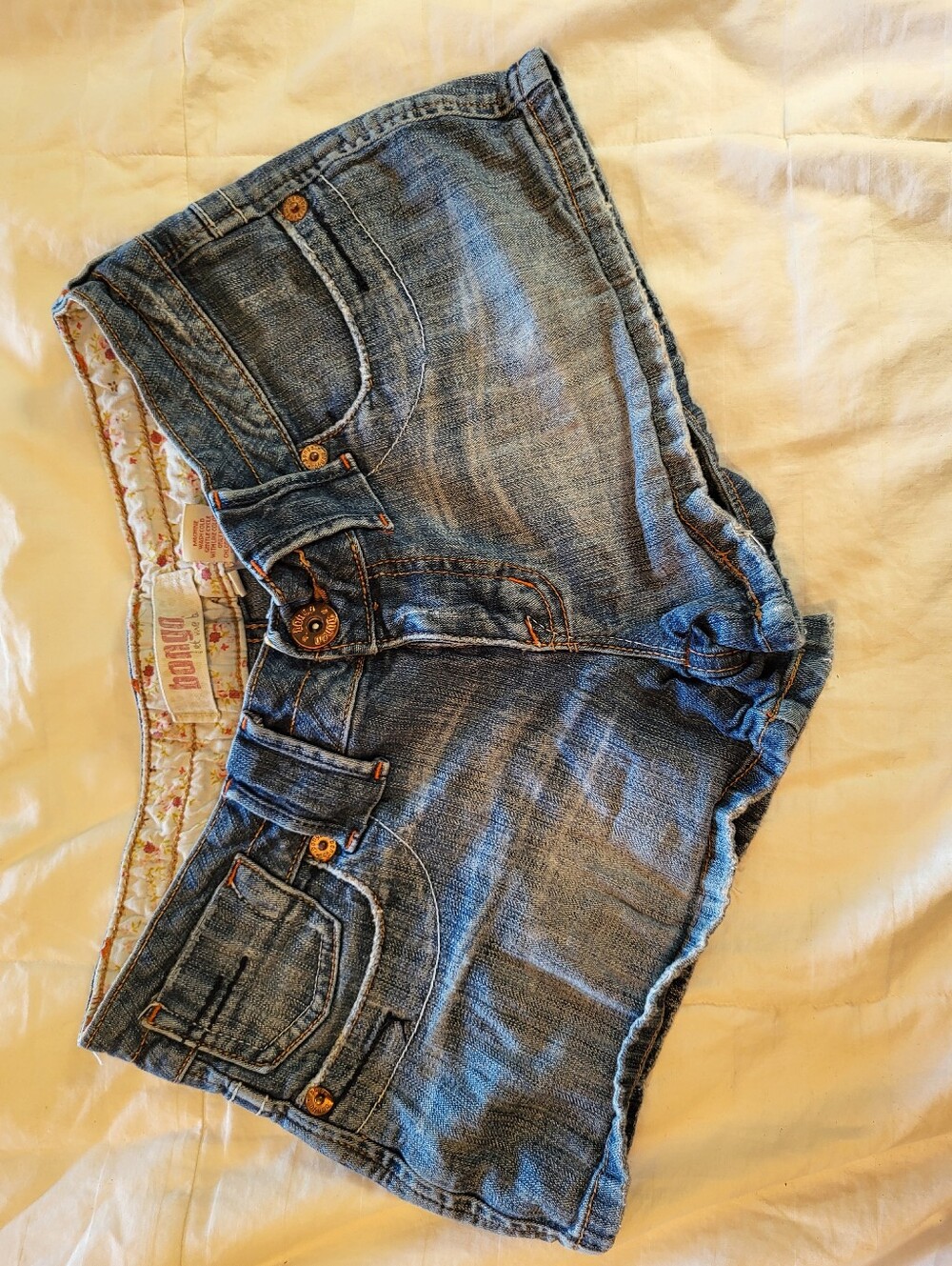 Bongo Denim Junior's Jean Shorts - Blue, Size 3